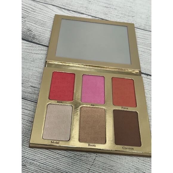 Cosmyfy About Face MD Palette Highlighter Blush Bronzer Makeup Delight 6x0.19 oz - Picture 3 of 6